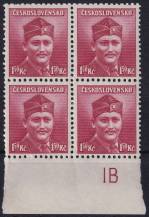 1945, ČSR II, 0396DČ, Londýnské vydání: mjr. Dr. M. Novák (1906-1944) ✶✶ ⊞ o D