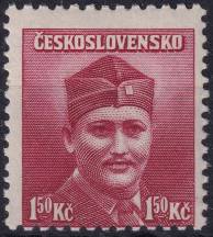 1945, ČSR II, 0396VV, Londýnské vydání: mjr. Dr. M. Novák ✶✶