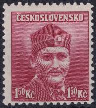 1945, ČSR II, 0396VV, Londýnské vydání: mjr. Dr. M. Novák ✶✶