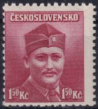 1945, ČSR II, 0396VV, Londýnské vydání: mjr. Dr. M. Novák ✶✶