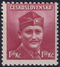 1945, ČSR II, 0396VV, Londýnské vydání: mjr. Dr. M. Novák ✶✶