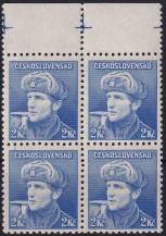 1945, ČSR II, 0397, Londýnské vydání: kpt. O. Jaroš (1912-1943)  ✶✶ ⊞ o H +