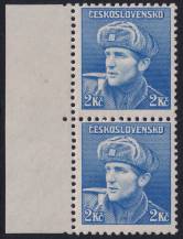 1945, ČSR II, 0397, Londýnské vydání: kpt. O. Jaroš ✶✶ ⊟ o L