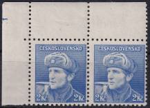 1945, ČSR II, 0397, Londýnské vydání: kpt. O. Jaroš ✶✶ ◫ L H