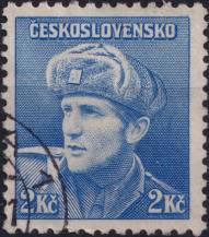 1945, ČSR II, 0397, Londýnské vydání: kpt. O. Jaroš (1912-1943) ⊙