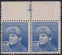1945, ČSR II, 0397, Londýnské vydání: škpt. A. Vašátko ✶✶ DZ ◫ o H +
