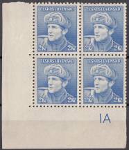 1945, ČSR II, 0397DČ, Londýnské vydání ✶✶ ⊞ L D