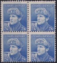 1945, ČSR II, 0397VV, Londýnské vydání: kpt. O. Jaroš (1912-1943) ✶✶ ⊞