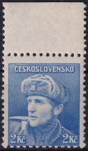 1945, ČSR II, 0397VV, Londýnské vydání: kpt. O. Jaroš ✶✶ o H