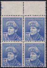 1945, ČSR II, 0397VV, Londýnské vydání: kpt. O. Jaroš (1912-1943) ✶✶ ⊞ o H