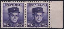 1945, ČSR II, 0398, Londýnské vydání: npor. S. Zimprich ✶✶ ◫ o P