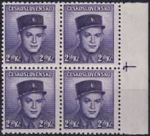 1945, ČSR II, 0398, Londýnské vydání: npor. S. Zimprich (1916-1942) ✶✶ ⊞ o P +