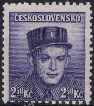 1945, ČSR II, 0398VV, Londýnské vydání: npor. S. Zimprich ✶✶