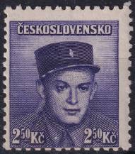 1945, ČSR II, 0398VV, Londýnské vydání: npor. S. Zimprich ✶✶