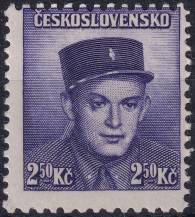 1945, ČSR II, 0398VV, Londýnské vydání: npor. S. Zimprich ✶✶