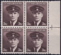 1945, ČSR II, 0399, Londýnské vydání: npor. J. Král (1910-1940) ✶✶ ⊞ o P +