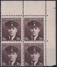 1945, ČSR II, 0399VV, Londýnské vydání: npor. J. Král (1910-1940) ✶✶ ⊞ P H