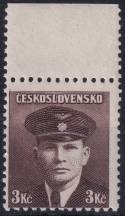 1945, ČSR II, 0399VV, Londýnské vydání: npor. J. Král ✶✶ o H