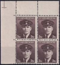 1945, ČSR II, 0399VV, Londýnské vydání: npor. J. Král (1910-1940) ✶✶ ⊞ L H +