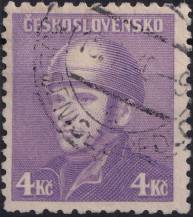1945, ČSR II, 0400, Londýnské vydání: rtm. J. Gabčík (1912-1942) ⊙