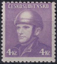 1945, ČSR II, 0400VV, Londýnské vydání: rtm. J. Gabčík ✶✶