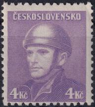 1945, ČSR II, 0400VV, Londýnské vydání: rtm. J. Gabčík ✶✶