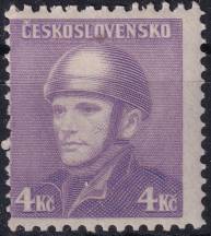 1945, ČSR II, 0400VV, Londýnské vydání: rtm. J. Gabčík ✶✶