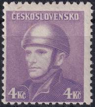1945, ČSR II, 0400VV, Londýnské vydání: rtm. J. Gabčík ✶✶