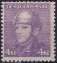 1945, ČSR II, 0400VV, Londýnské vydání: rtm. J. Gabčík ✶✶