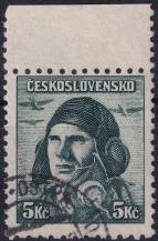 1945, ČSR II, 0401, Londýnské vydání: škpt. A. Vašátko (1908-1942) ⊙ o H