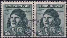 1945, ČSR II, 0401, Londýnské vydání: škpt. A. Vašátko (1908-1942) ⊙ ◫