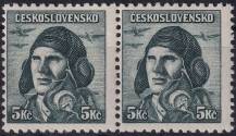 1945, ČSR II, 0401VV, Londýnské vydání: škpt. A. Vašátko ✶✶ ◫