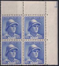 1945, ČSR II, 0402, Londýnské vydání: svob. F. Adámek (1919-1941) ✶✶ ⊞ P H +