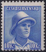1945, ČSR II, 0402VV, Londýnské vydání: svob. F. Adámek ✶✶