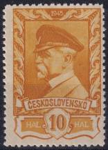 1946, ČSR II, 0382VV, Výplatní známka: Moskevské vydání ✶✶
