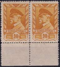 1946, ČSR II, 0382VV, Výplatní známka: Moskevské vydání ✶✶ ⊟ o D