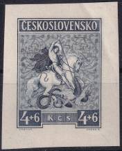 1946, ČSR II, 0435, 1. výročí Květnového povstání ✶
