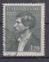 1946, ČSR II, 0436, Karel Havlíček Borovský, ⊙