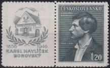 1946, ČSR II, 0436KL, Karel Havlíček Borovský ✶