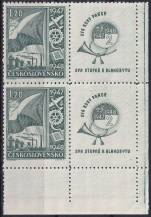 1947, ČSR II, 0447KP, Dvouletý hospodářský plán ✶✶ P D ⊟