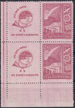 1947, ČSR II, 0448KL, Dvouletý hospodářský plán ✶✶ L D ⊟