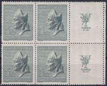 1947, ČSR II, 0452KP, 950. výročí smrti svatého Vojtěcha ✶ ⊞ o P