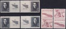 1947, ČSR II, 0453/0455K, 5. výročí vyhlazení Lidic ✶✶