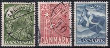 1947, Dánsko, 0295/297, Dánský boj za svobodu ⊙