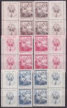 1948, ČSR II, 0467/0469, XI. všesokolský slet v Praze (alegorie) ✶✶ K ⊟ o