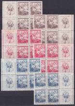 1948, ČSR II, 0467/0469, XI. všesokolský slet v Praze (alegorie) ✶✶ K ⊞ o