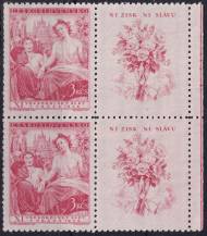 1948, ČSR II, 0468, XI. všesokolský slet v Praze (alegorie) ✶✶ KP ⊟ o P