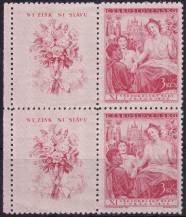 1948, ČSR II, 0468, XI. všesokolský slet v Praze (alegorie) ✶✶ KL ⊟ o L