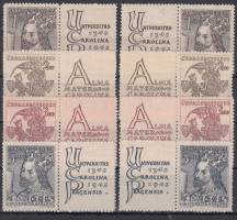 1948, ČSR II, 0470/0473, 600. výročí založení Karlovy univerzity ✶✶ K