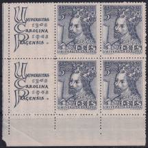 1948, ČSR II, 0473, 600. výročí založení Karlovy univerzity: Karel IV. ✶✶ KL ⊞ L D